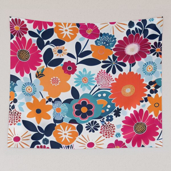 Item preview, Spring Flowers Pattern  designed and sold by Diana Sénèque.