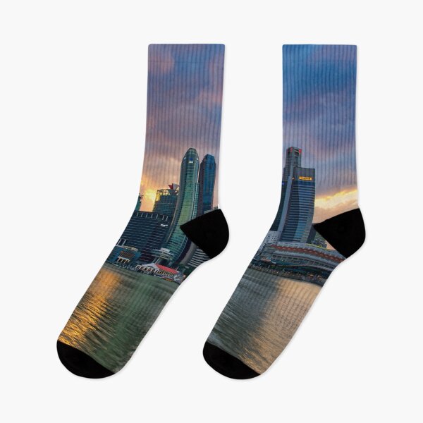 Item preview, Singapore Skyline by the Bay designed and sold by tpixx.