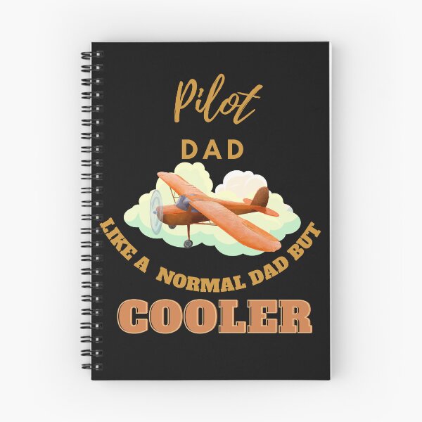Item preview, pilot dad like a normal dad but cooler designed and sold by Teescount.