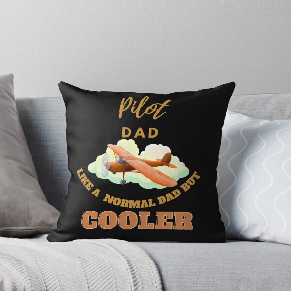 Item preview, pilot dad like a normal dad but cooler designed and sold by Teescount.