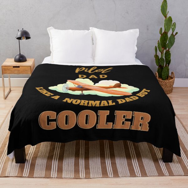 Item preview, pilot dad like a normal dad but cooler designed and sold by Teescount.