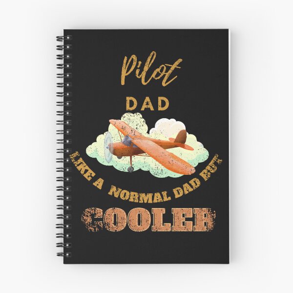 Item preview, Pilot dad like a normal dad but cooler designed and sold by Teescount.