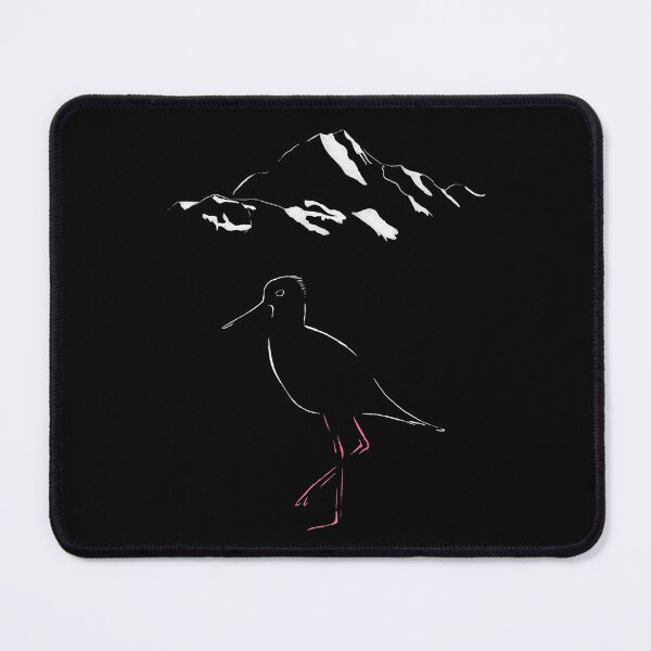 Item preview, Black Stilt with Mount Cook designed and sold by AndrasVasasArt.