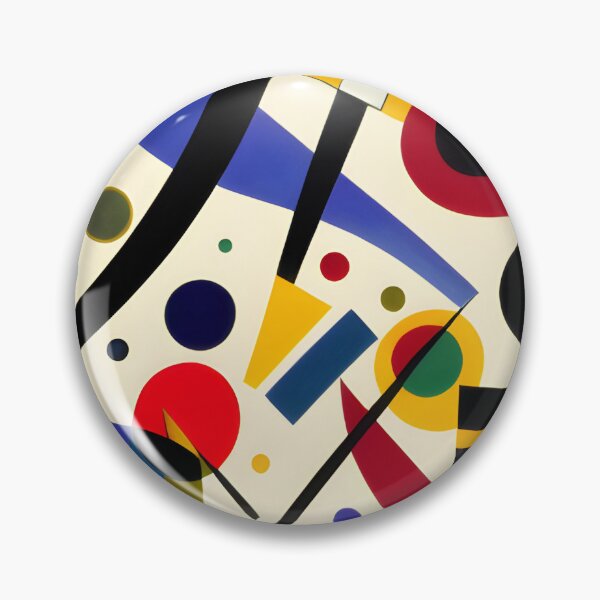 Item preview, Pulsing Hues - Vassily Kandinsky Inspired designed and sold by aesthetic-gifts.
