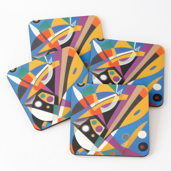 Item preview, Kaleidoscope Visions - Vassily Kandinsky Inspired designed and sold by aesthetic-gifts.