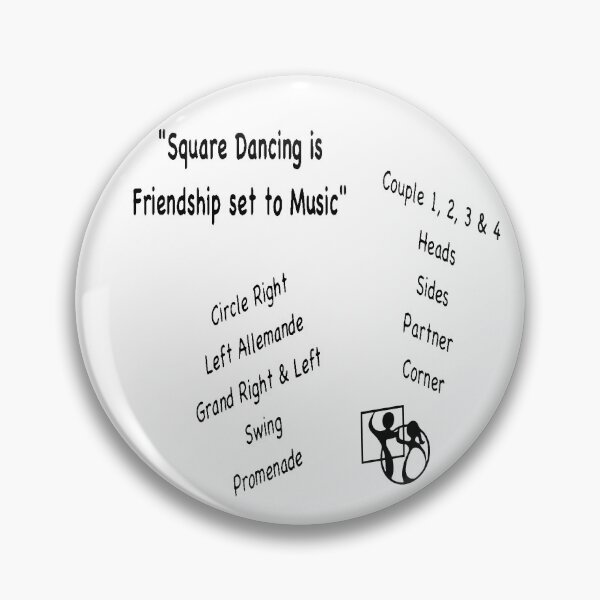 Item preview, Friendship Set To Music BLK designed and sold by Square Dancing Gifts & Merchandise.