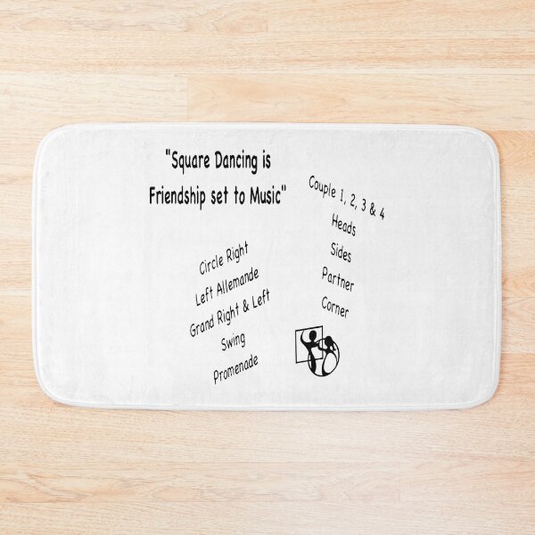 Item preview, Friendship Set To Music BLK designed and sold by Square Dancing Gifts & Merchandise.