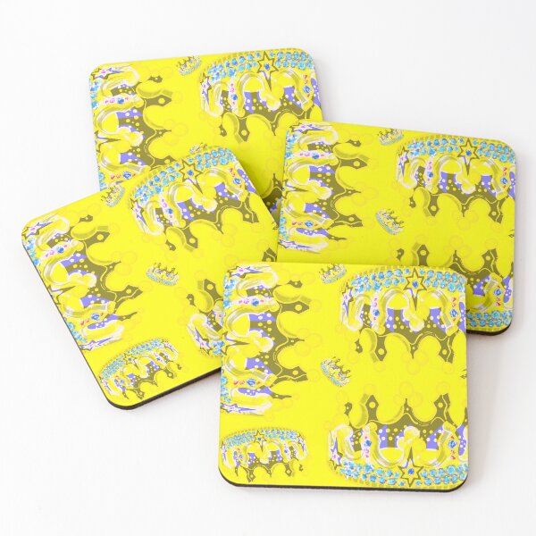 Item preview, QUEENS CROWN YELLOW designed and sold by GIVENGRACE.ART.
