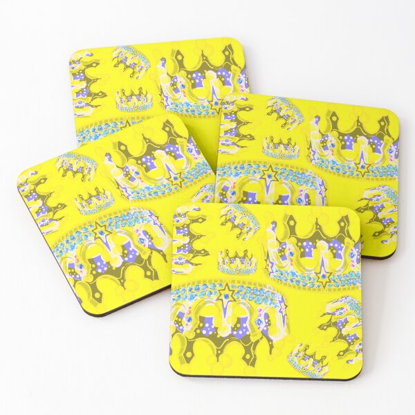 Item preview, KINGS CROWN YELLOW designed and sold by GIVENGRACE.ART.