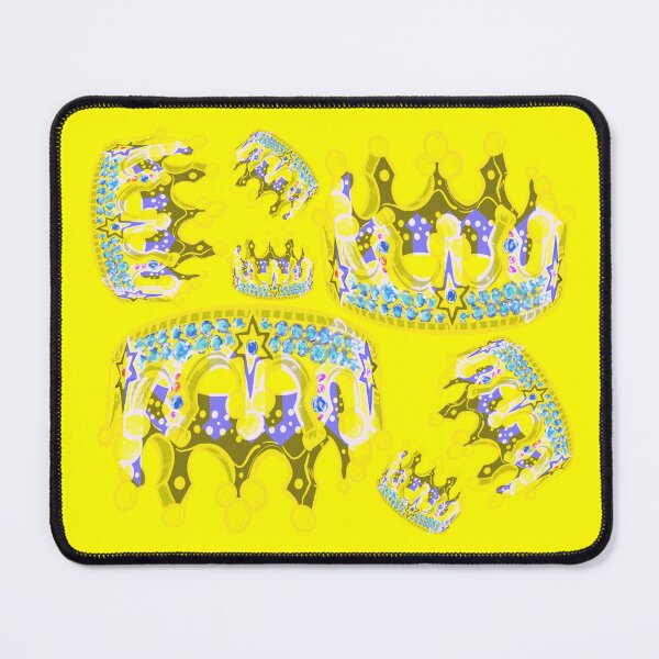 Item preview, KINGS CROWN YELLOW designed and sold by GIVENGRACE.ART.