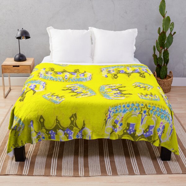 Item preview, KINGS CROWN YELLOW designed and sold by GIVENGRACE.ART.