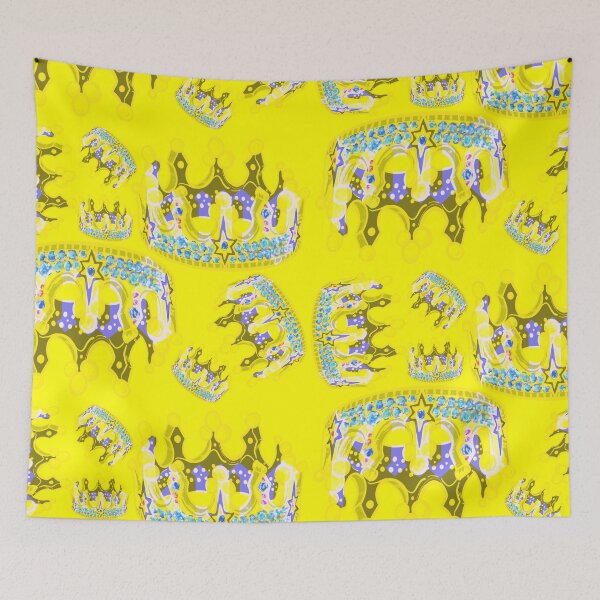 Item preview, KINGS CROWN YELLOW designed and sold by GIVENGRACE.ART.