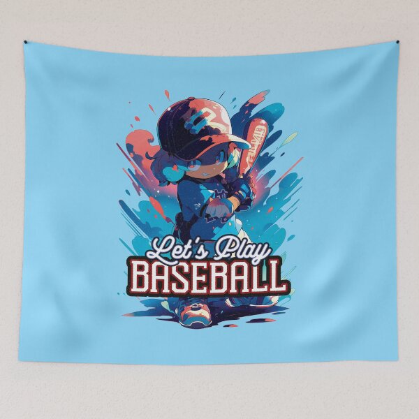 Item preview, Let's play baseball - Funny saying designed and sold by VichallanStudio.