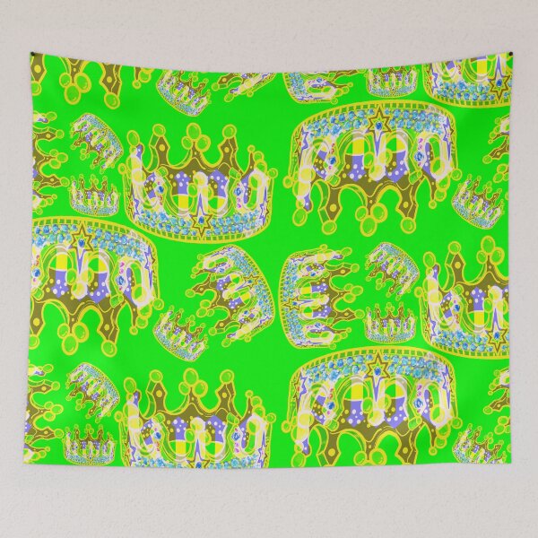 Item preview, KINGS CROWN GREEN designed and sold by GIVENGRACE.ART.