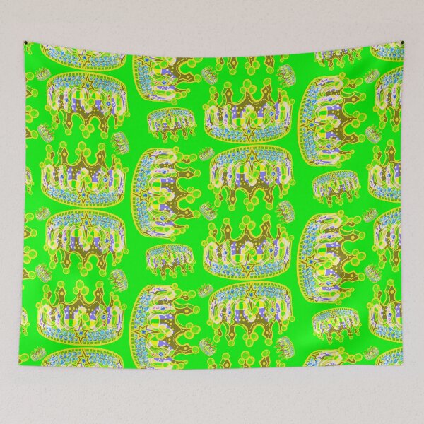 Item preview, QUEENS CROWN GREEN designed and sold by GIVENGRACE.ART.