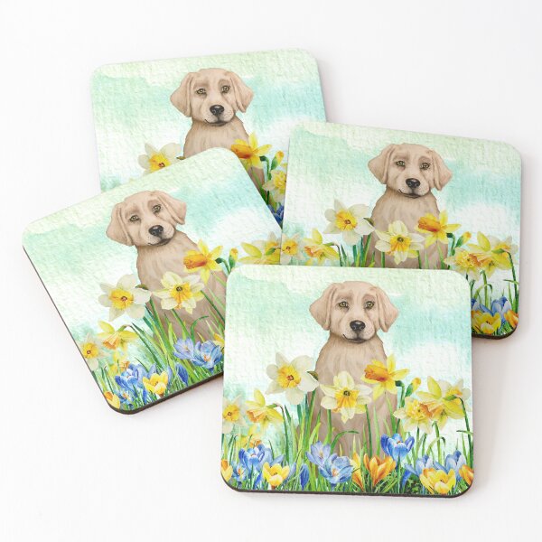 Item preview, Marley the yellow Labrador designed and sold by susannataghioff.