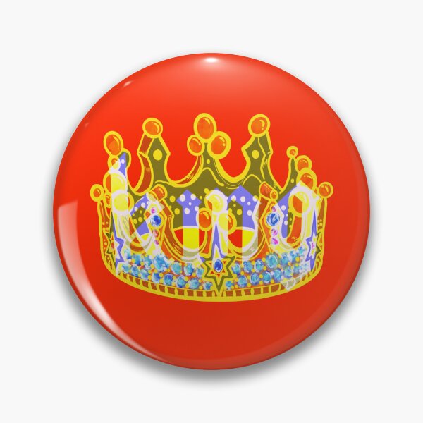 Item preview, KINGS CROWN RED  designed and sold by GIVENGRACE.ART.