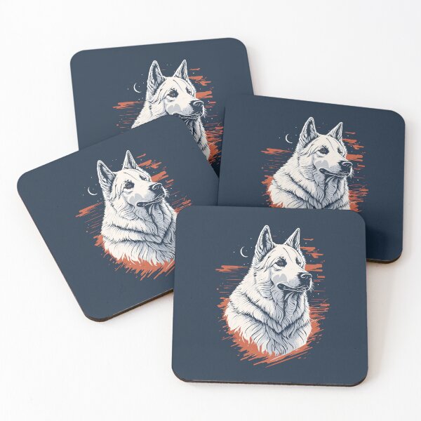 Item preview, White Swiss Shepherd designed and sold by RockBeeDesigns.