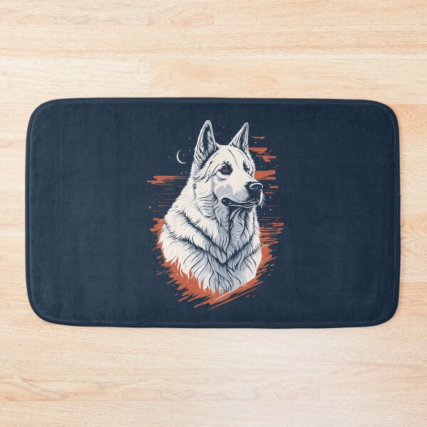 Item preview, White Swiss Shepherd designed and sold by RockBeeDesigns.