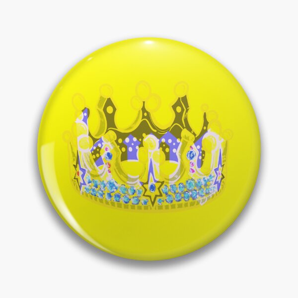 Item preview, KINGS CROWN YELLOW designed and sold by GIVENGRACE.ART.