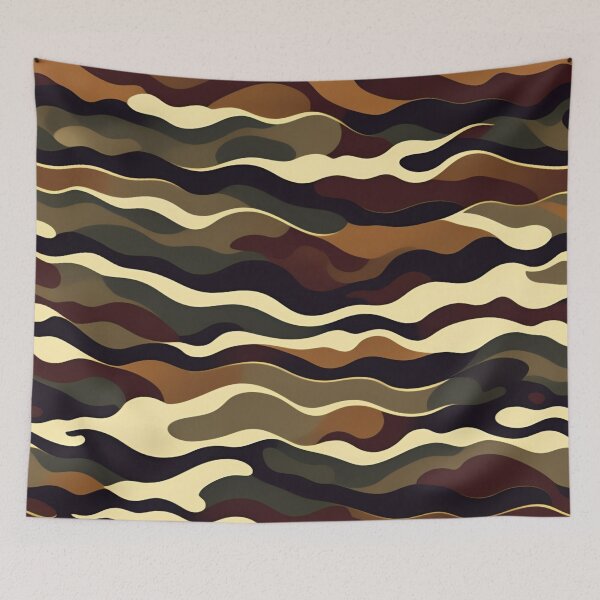 Item preview, Camouflage Strips Pattern Art  designed and sold by Tshirtstory.