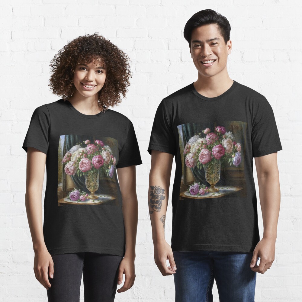 Discover Elegance in Bloom: A Floral Masterpiece | Essential T-Shirt 