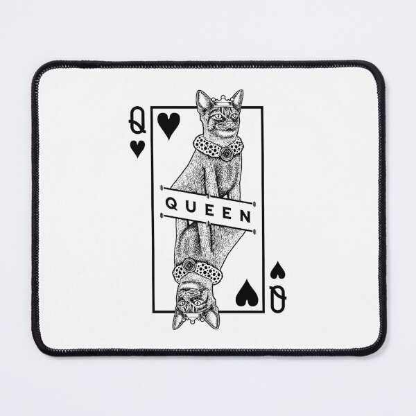 Item preview, Abyssinian Cat Lover Queen Of Hearts Funny Pop Art designed and sold by GrandeDuc.