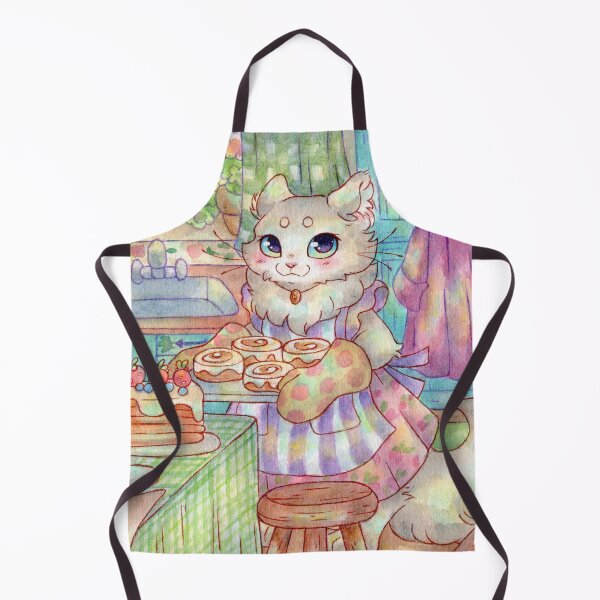 Item preview, Meowlina cooking strawberry cakes in her country kitchen designed and sold by Monniponi.