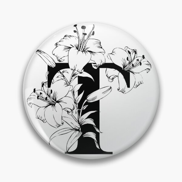 Item preview, letterT lily flower designed and sold by marasart11.