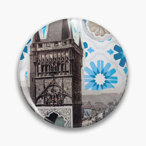 Item preview, Prague Building & Moroccan Tiles designed and sold by SalxSal.
