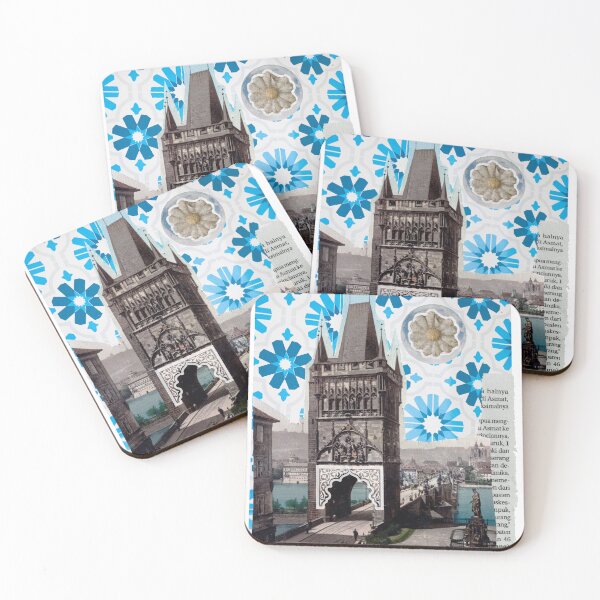 Item preview, Prague Building & Moroccan Tiles designed and sold by SalxSal.
