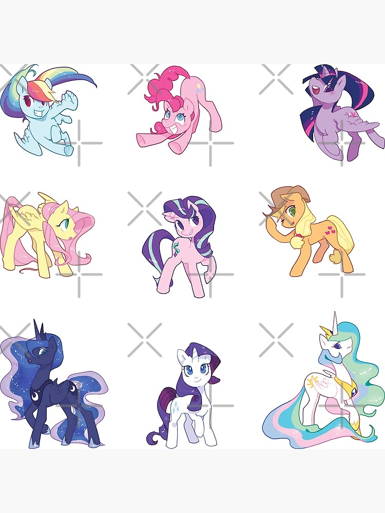 Cursed Ponies PCK1 Sticker for Sale by Toffee-Dingo