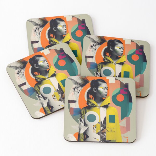 Item preview, Woman Fashion Abstract Collage designed and sold by aiko-art.