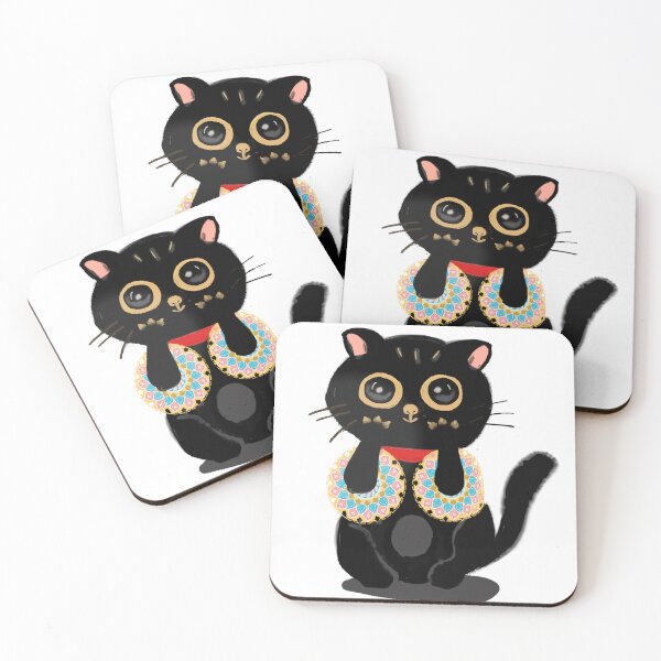 Item preview, Black cat designed and sold by Sushewashop.
