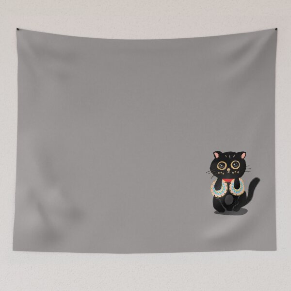 Item preview, Black cat designed and sold by Sushewashop.