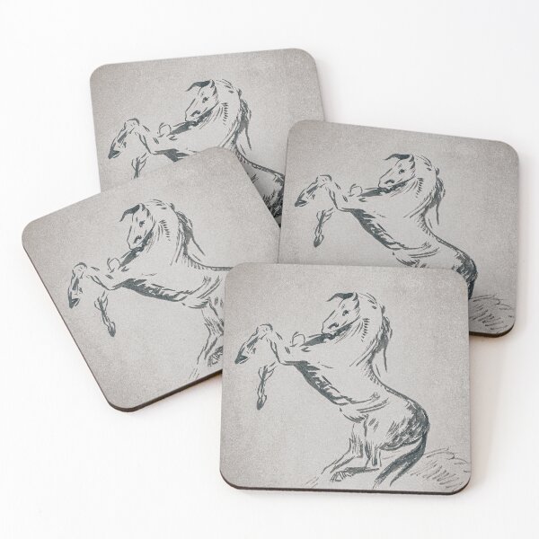 Item preview, Jumping Horse on Clouds (Pegasus) (1903—1907) by Odilon Redon designed and sold by BossyCatHome.
