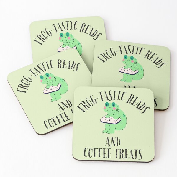Item preview, Coffee Books and Frogs  designed and sold by TrippyHistory.