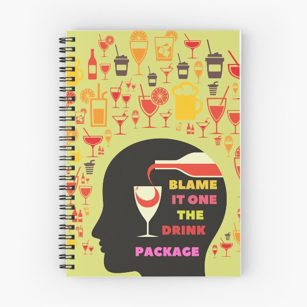 Item preview, Blame It On The Drink Package designed and sold by memonto.