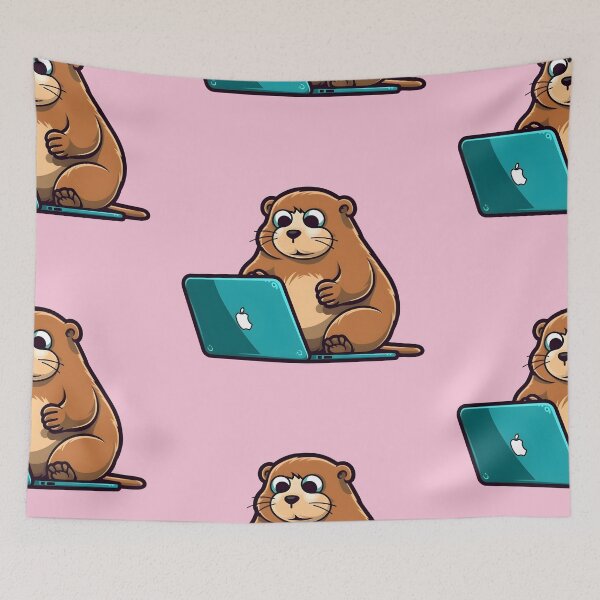 Item preview, Eager beaver sticker designed and sold by paulstamp.