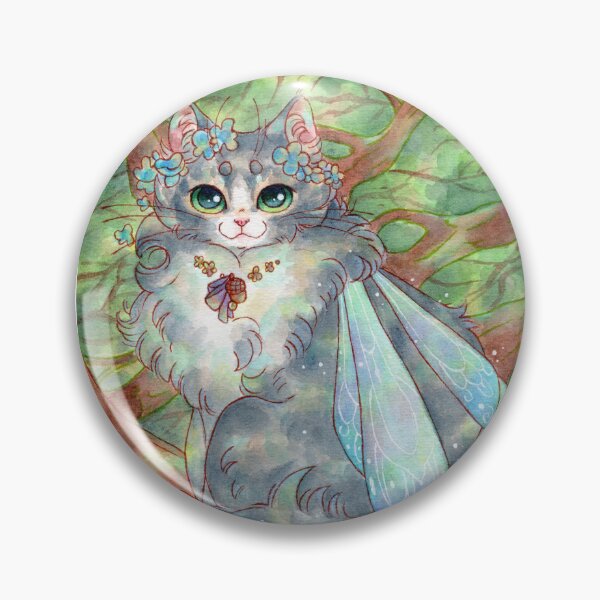 Item preview, Faerie cat by the river designed and sold by Monniponi.