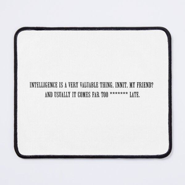 Item preview, Intelligence designed and sold by WhatTeeFox.