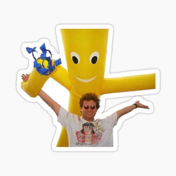 chose de danseuse de l'air mac demarco Sticker