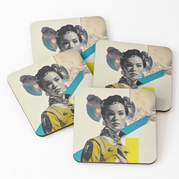 Item preview, Woman Fashion Abstract Collage designed and sold by aiko-art.
