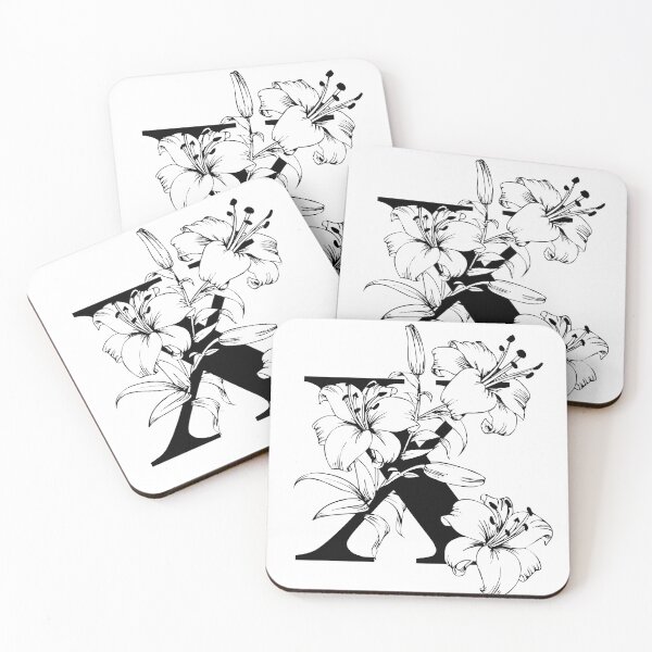 Item preview, letterX lily flower designed and sold by marasart11.