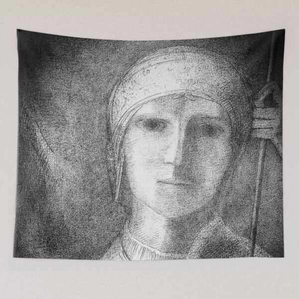 Item preview, Parsifal (1892) by Odilon Redon designed and sold by BossyCatHome.