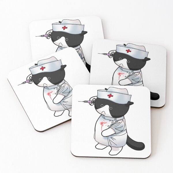Item preview, Bad Cat - Bad Nurse designed and sold by callmeblue-me.
