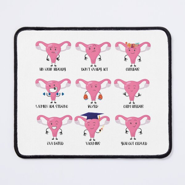 Artikelvorschau, Uterus Puns - Lustige medizinische Witze und Humor entworfen und verkauft von Med ing.