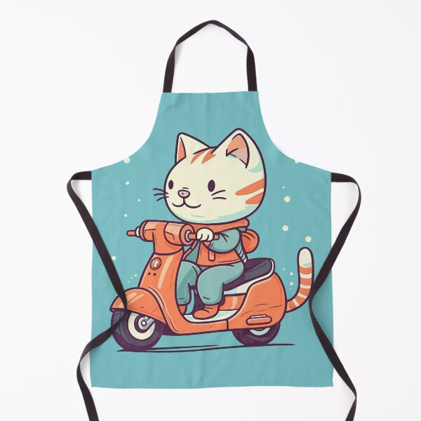 Item preview, Cat rides scooter designed and sold by jordygraph.