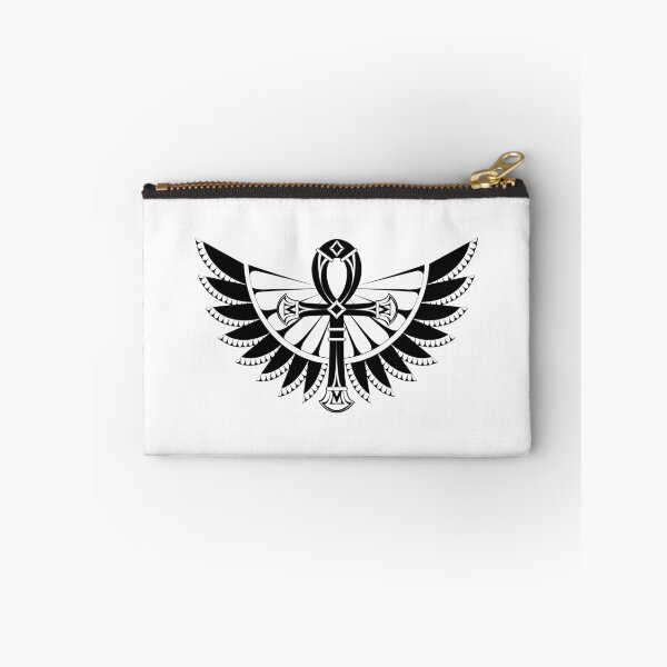 Item preview, Ankh with Wings ( Black ) designed and sold by Blackmoon9.