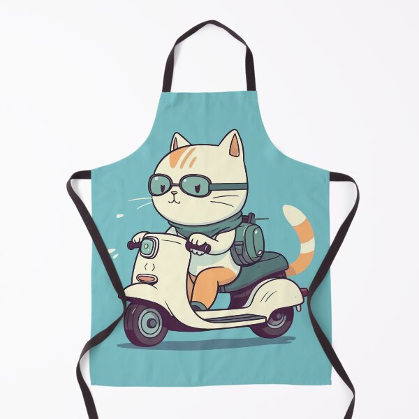 Item preview, Cat rides scooter designed and sold by jordygraph.
